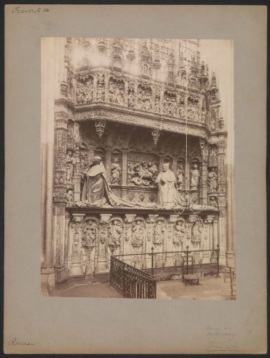 Tomb of the cardinals of Amboise in Rouen Cathedral