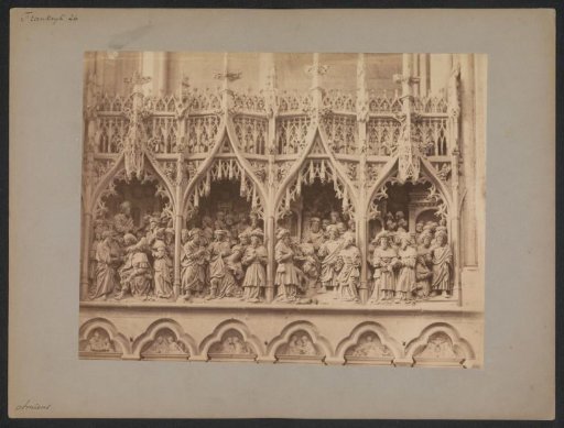 Detail of the Notre-Dame in Amiens