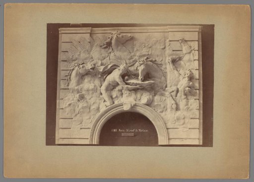 Cast of Les Chevaux du Soleil by Robert Le Lorrain from the Hôtel de Rohan