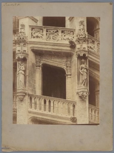 Balcony of the castle of Blois
