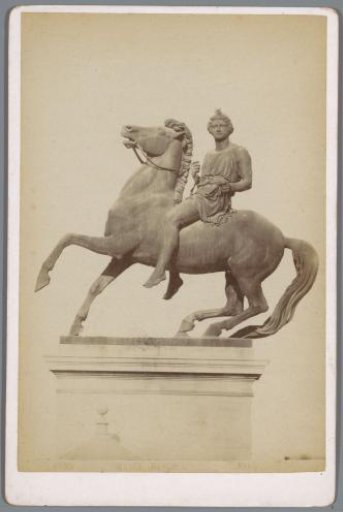 Equestrian statue of Pollux in Turin