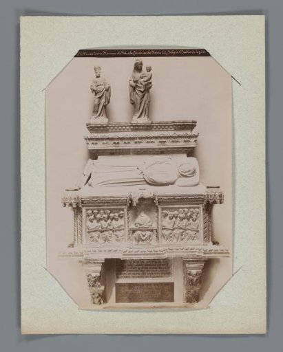 Tomb of Bartelomeo da Saliceti in the Museo Civico in Bologna