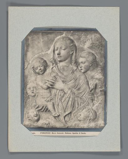 Relief of the Madonna by Agostino di Duccio