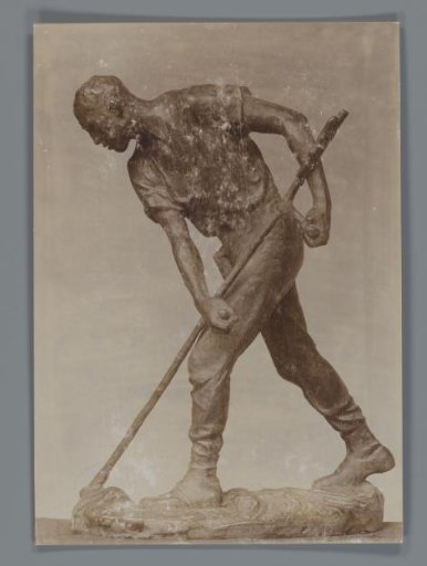 Sculpture The Reaper by Constantin Meunier
