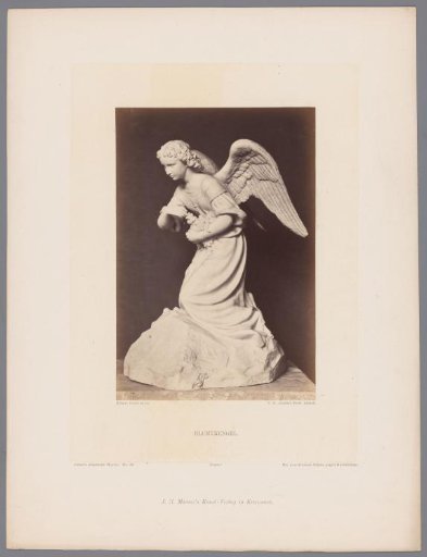 Angel with Flowers by Robert Cauer