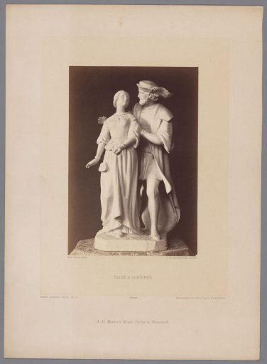 Faust and Gretchen by Robert Cauer