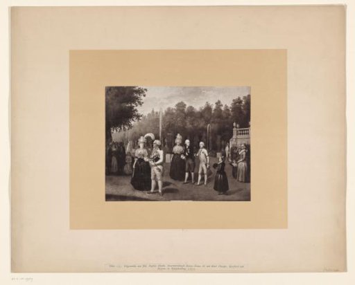 Meeting of Emperor Francis II with Charles Theodore of Bavaria, 1792