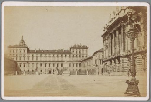View of the Royal Palace of Turin