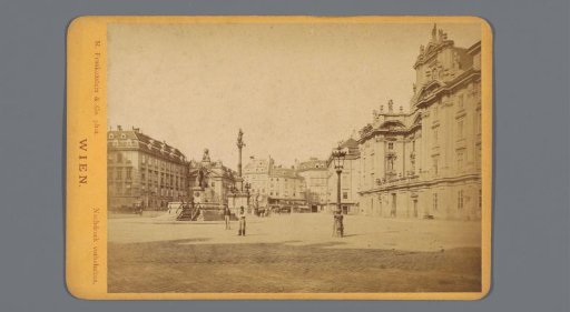 View of the Am Hof square in Vienna, Austria