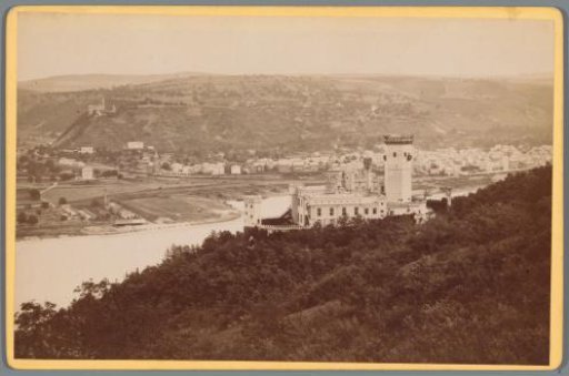 View of Stolzenfels Castle in Koblenz