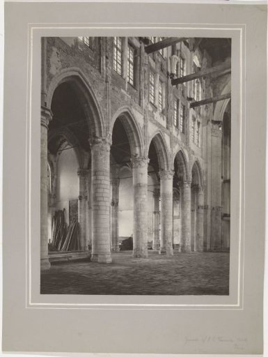 Interior of the Great or Our Lady's Church in Veere