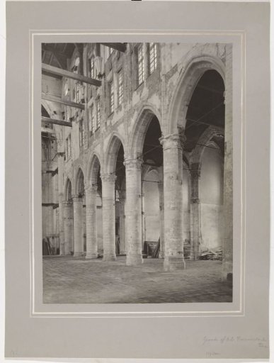Interior of the Great or Our Lady's Church in Veere