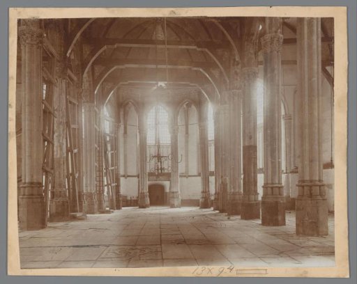 Interior of the Nieuwezijds Chapel in Amsterdam
