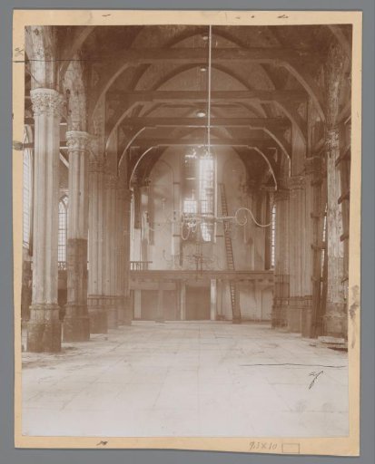 Interior of the Nieuwezijds Chapel in Amsterdam