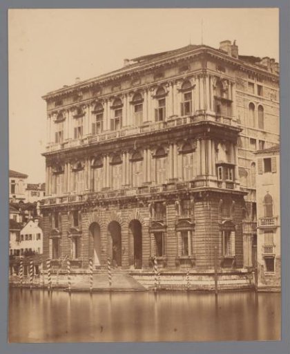 View of the Palazzo Corinaro in Venice, Italy