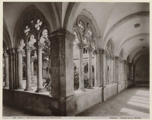 Cloister of the Dominican Monastery at Dubrovnik