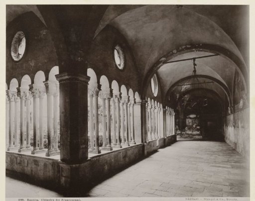 Cloister of the Franciscan Monastery at Dubrovnik
