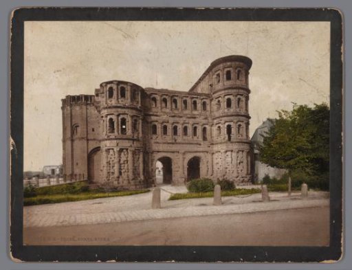 View of the Porta Nigra in Trier