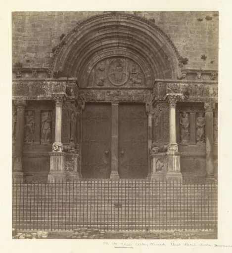 West portal of the abbey church of Saint-Gilles-du-Gard