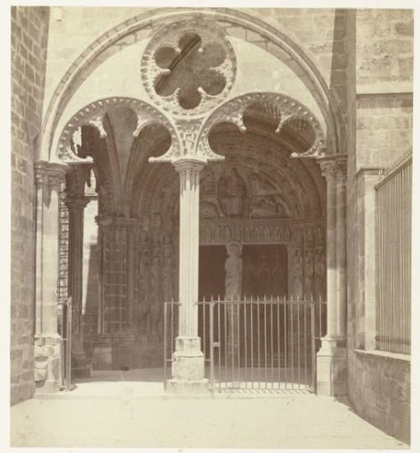 South portal of the cathedral Saint-Étienne de Bourges