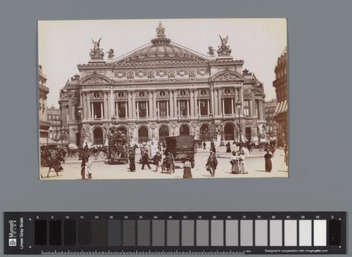 Façade of the Opéra Garnier, Paris