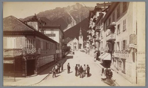 Street in Chamonix