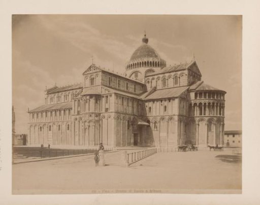 View of the Cathedral in Pisa, Italy