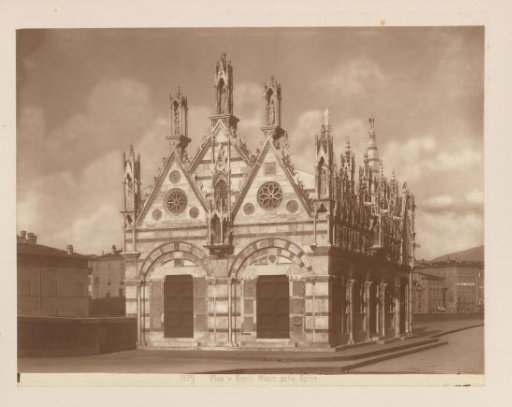 View of the Santa Maria della Spina at Pisa