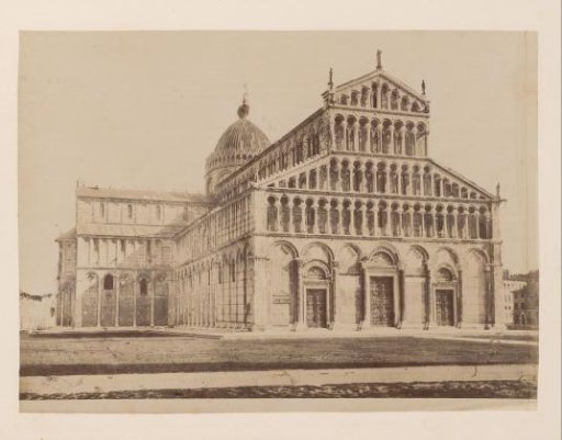 View of the Cathedral of Pisa, Italy
