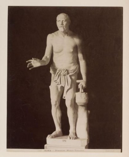 Sculpture of an Old Fisherman, Vatican