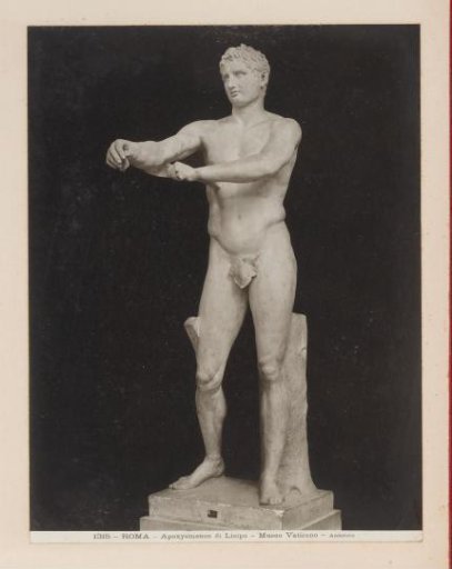 Sculpture of Apoxyomenos by Lysippus (copy), Vatican