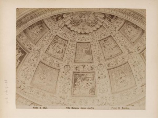 Ceiling in the apse of the Villa Madama in Rome