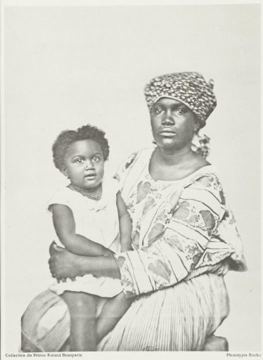 Portrait of Jacqueline Ricket and her daughter Lina