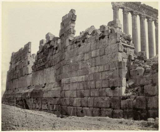 The Temple of Bacchus in Baalbek