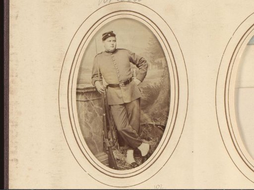 Portrait of a man in military uniform