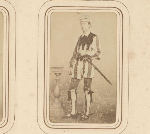 Portrait of a Young Man in Costume