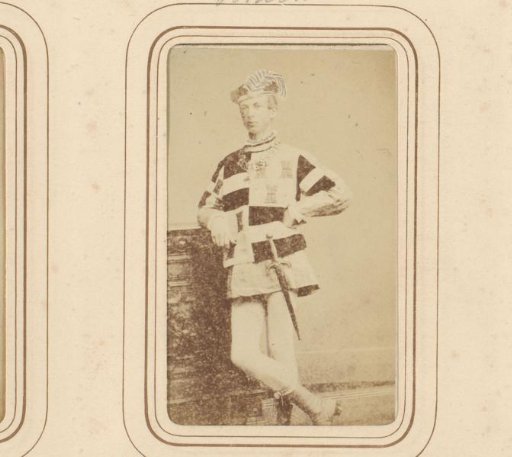 Portrait of a Young Man in Costume