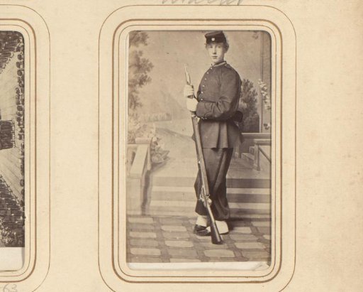 Portrait of a Man in Military Uniform