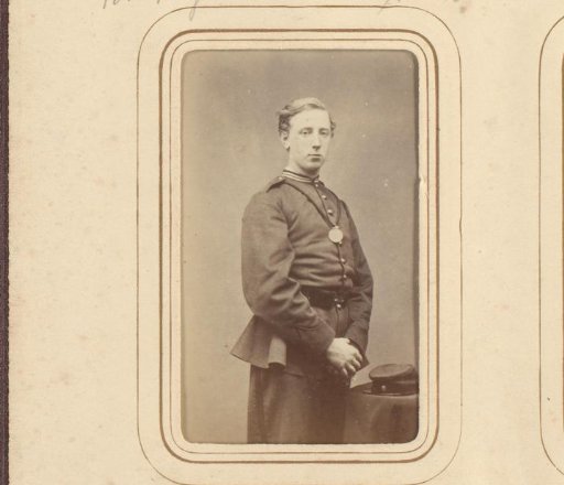 Portrait of a Man in Military Uniform