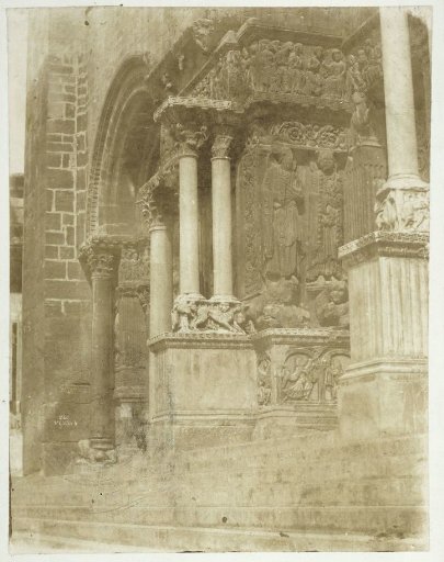 Portal of the church in Saint-Gilles-du-Gard