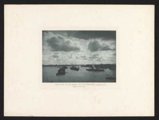 View of the Maas at Rotterdam