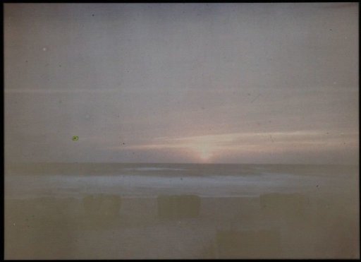 Sunset over the Sea