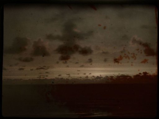 Cloudy Sky at Sunset