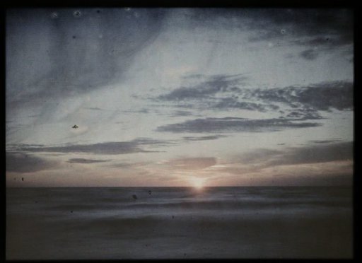 Sunset over the Sea