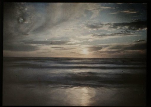 Sunset over the Sea