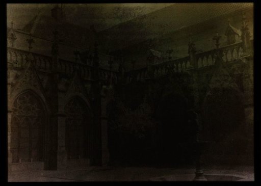 View in the Cloister of the Dom Church, Utrecht