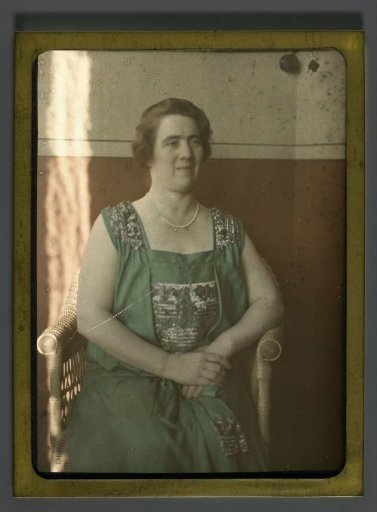 Portrait of Tine, Seated