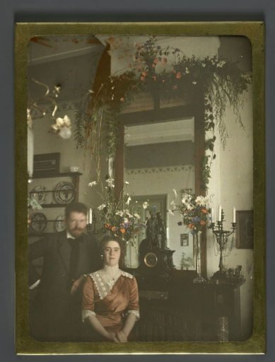 Self-Portrait of Jacob Olie Jr and his Wife Tine