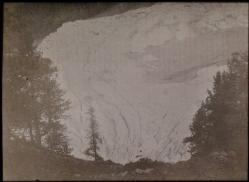 View of a glacier