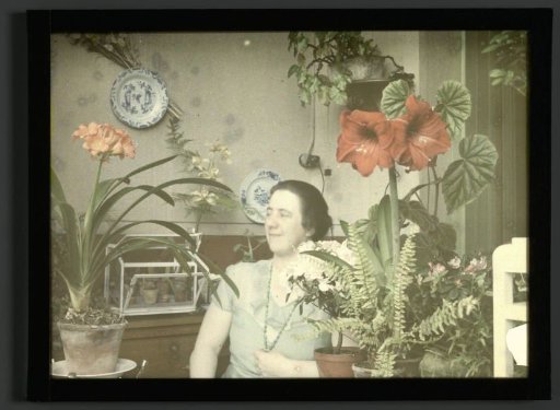 Portrait of Tine in the Conservatory